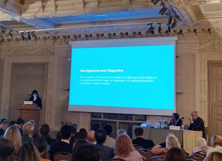 ヨーロッパでインティマレーザーに関する発表を行いました