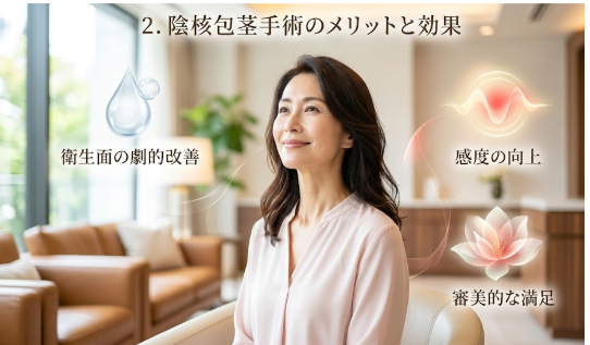 陰核（クリトリス）包茎デリケートゾーンとは